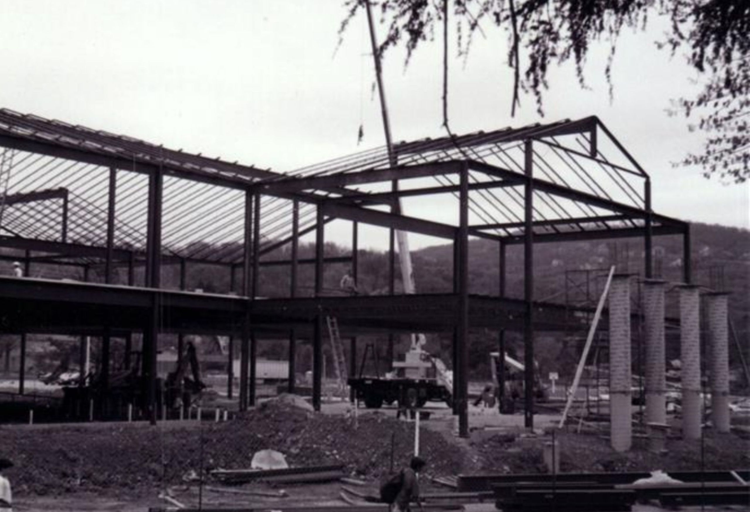 Randolph School Drake Campus construction. 