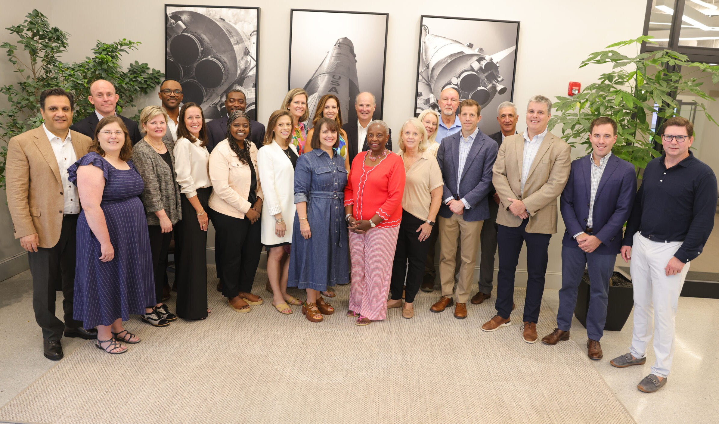 Group photo of the board of trustees